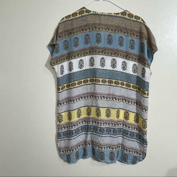 💥SOLD💥 J. Jill Multicolor Floral Print Button Down Top. Women’s size Medium - Picture 7 of 12